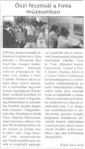 Túrkeve Újság 2009. október